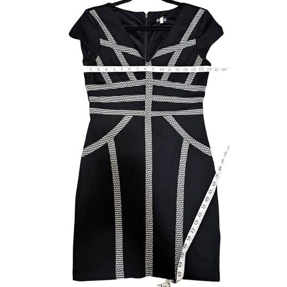 Black & Silver Cap Sleeve - Picture 7 of 9